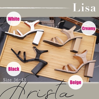 Arista ( 🇹🇭 Ready to ship) รองเท้าส้นสูง รัดข้อเท้า งานพรีเมี่ยม ส้นสูง  3.5 นิ้ว  รุ่น Lisa ( ART-037 )