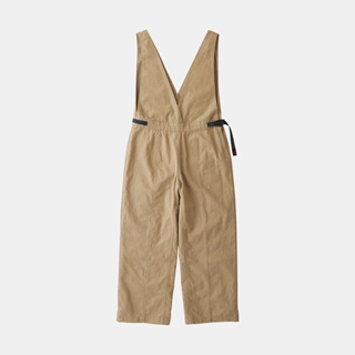 Gramicci เอี๊ยมกางเกงขายาวผู้หญิง รุ่น LINEN OVERALL NATURAL