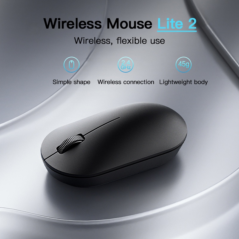 xiaomi-mi-เมาส์ไร้สาย-wireless-mouse-lite-2-1000-dpi-2-4-ghz-เมาส์-ที่รองรับทุกสภาพพื้นผิว-น้ำหนักเบา