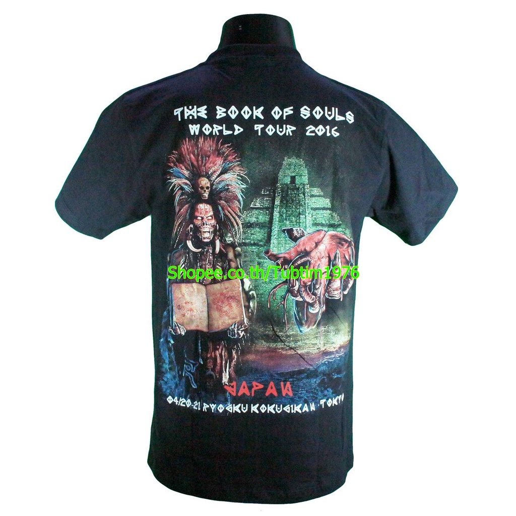 ภาพสินค้าเสื้อวง Iron Maiden เสื้อวงดนตรีต่างประเทศ เสื้อวินเทจ ไอเอิร์นเมเดน ไอร่อน IRN1799 จากร้าน tubtim1976 บน Shopee ภาพที่ 2