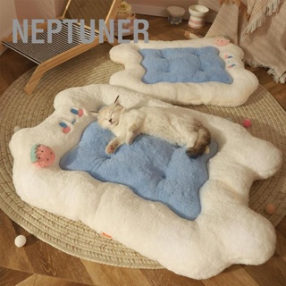BNeptuner เบาะที่นอน แบบนิ่ม ให้ความอบอุ่น ลายการ์ตูนน่ารัก สําหรับสัตว์เลี้ยง สุนัข แมว ขนาดเล็ก