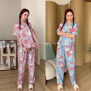 𝑁𝑒𝑤 𝐶𝑜𝑙𝑙𝑒𝑐𝑡𝑖𝑜𝑛✨ Sleepwear😴💖☁️🌟(390฿ฟรีส่ง) ชุดนอนร้านเราสวยปังไม่แผ่วเลย ลายมาใหม่น่ารักมาก! ลูกค้าถามหากันมาเยอะ valen