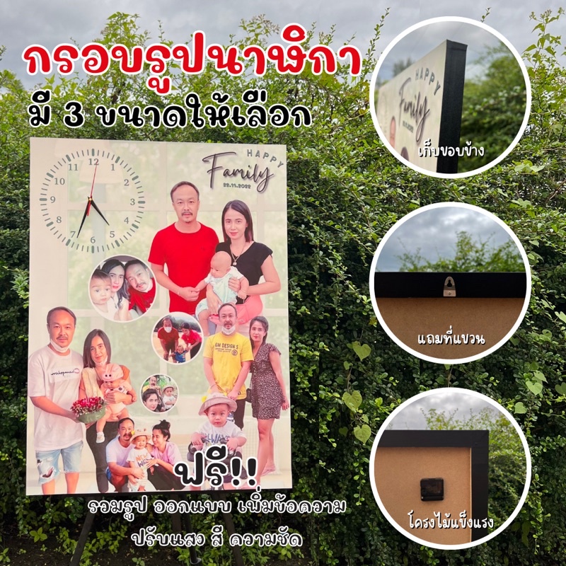 กรอบลอยนาฬิกา-ของขวัญสุดพิเศษ-ราคาถูกที่สุด