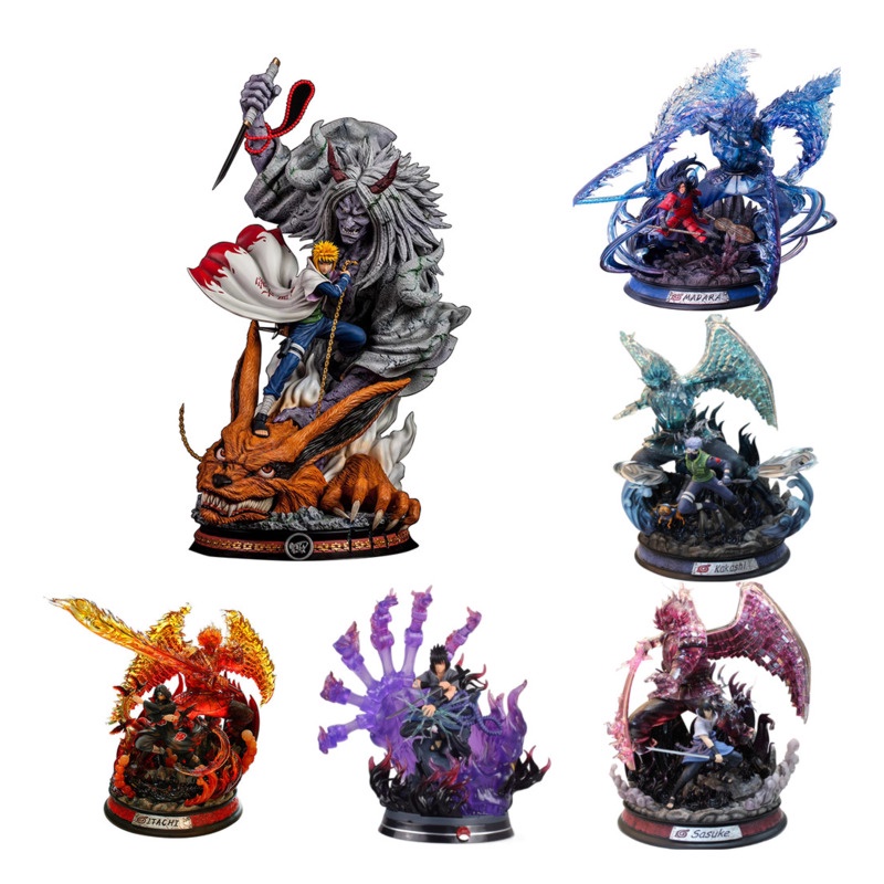 ANaruto Shippuden Anime Model Akatsuki Figurine GK Susanoo Madara ...
