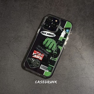 🔥🇹🇭 (Premium) Impact Bumper Case HULK เคสสำหรับไอโฟน 14Promax 14Pro 14Plus 14 13Promax 13Pro 13 12Promax 12PRO 12-11