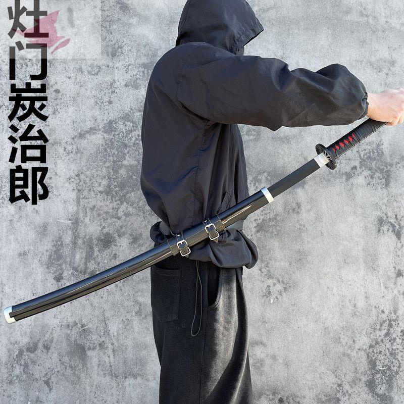 ดาบซามูไร-ดาบคาตานะ-ดาบโซโล-riman-death-drawing-sword-boy-ของเล่นเด็กมีด-samurai-ใบมีด-sheath-ihe-มีดไม้-cos-อาวุธ-prop