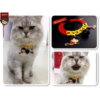 ปลอกคอ • สร้อยคอสำหรับน้องหมาและน้องแมวสุด Trendy • ลาย Harry จาก Harry Potter Collection • Pet Collars • Large Size