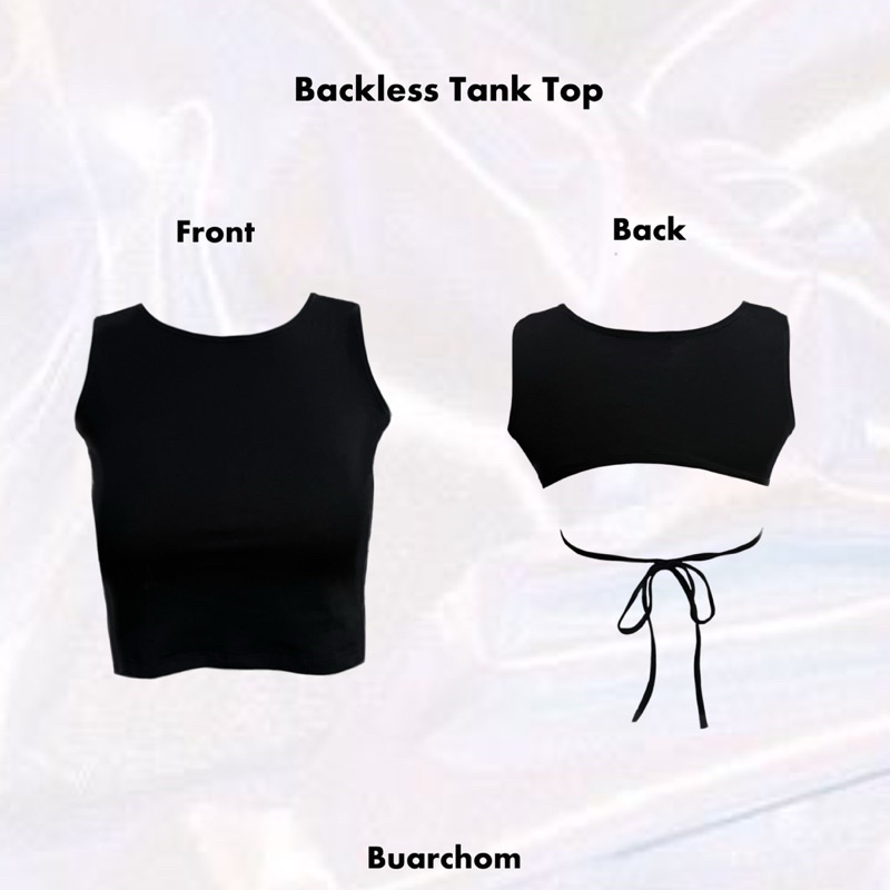 เสื้อครอปโชว์หลังรุ่น-backless-tank-top
