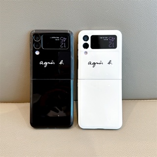 เคสโทรศัพท์มือถือ แบบนิ่ม กันกระแทก สําหรับ Samsung Galaxy Z Flip 4 3
