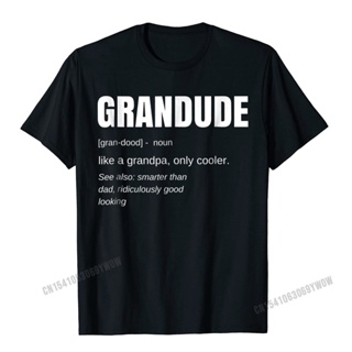 Mens Funny GRANDUDE Cool Grandpa Novelty T Shirt Camisas Men Cotton Men Tshirts Simple Style T Shirt Faddish Europe