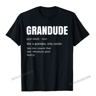 Mens Funny GRANDUDE Cool Grandpa Novelty T Shirt Camisas Men Cotton Men Tshirts Simple Style T Shirt Faddish Europe