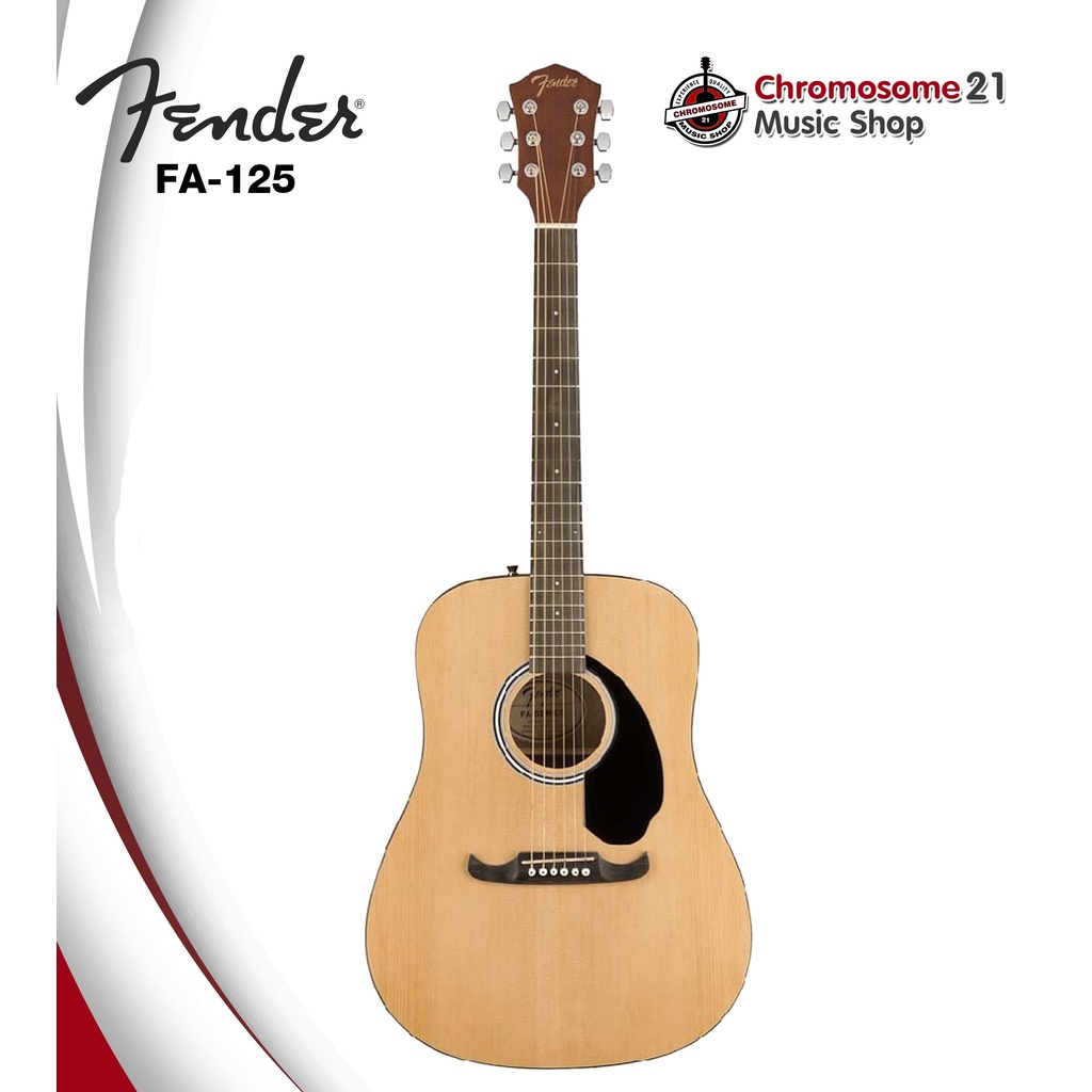 กีตาร์โปร่ง-fender-fa-125