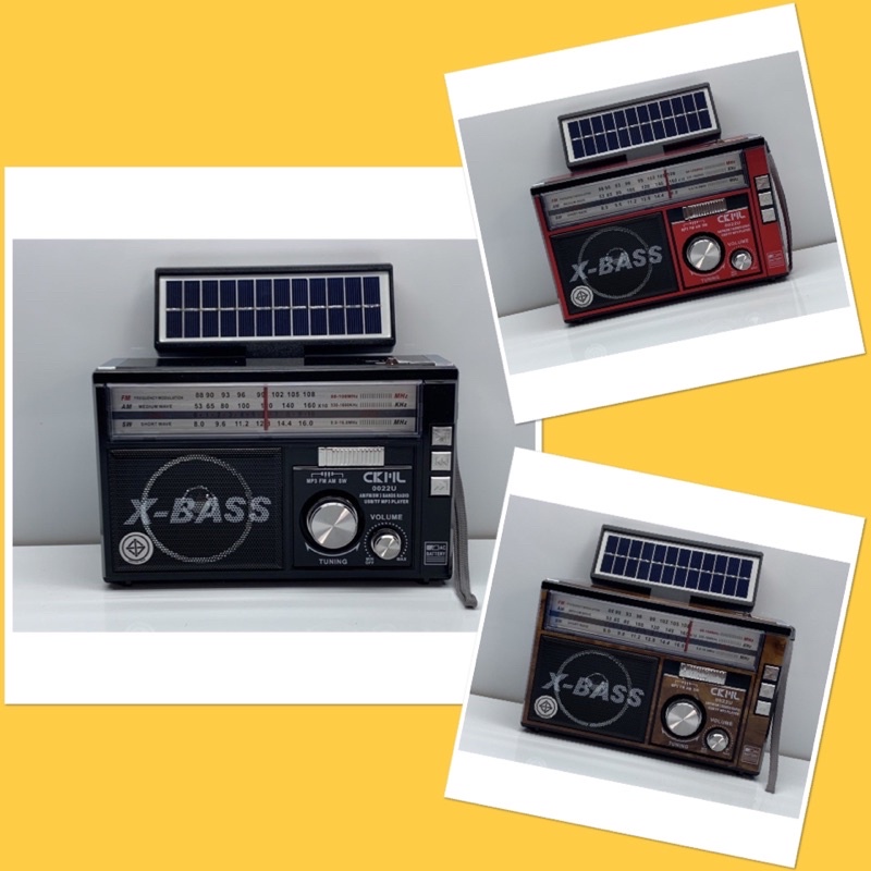 ภาพหน้าปกสินค้า️ CKL-0022U วิทยุ MP-3 พลังงานแสงอาทิตย์ ไฟบ้าน  ️ จากร้าน benzshop2 บน Shopee