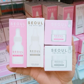 ภาพขนาดย่อของสินค้าSeoul ไวท์เซรั่ม7ml.Seoulอโลเวร่าเซรั่ม8ml.ขายราคาแยกชิ้นของแท้มีเก็บปลายทาง