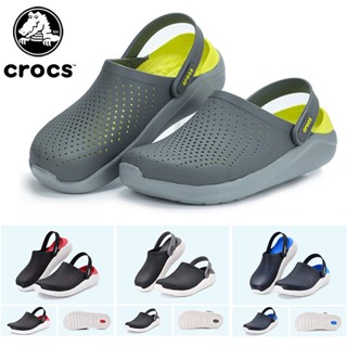 Crocs Lite Ride Clog รองเท้าแตะ แบบลำลอง มาใหม่สุดฮิต ใส่ได้ทุกเพศ มีส่วนลดราคา รองเท้าหัวโต รองเท้า