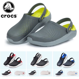 Crocs Lite Ride Clog รองเท้าแตะ แบบลำลอง มาใหม่สุดฮิต ใส่ได้ทุกเพศ มีส่วนลดราคา รองเท้าหัวโต รองเท้า