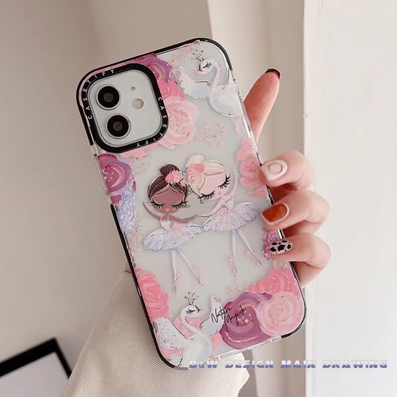 casetify-เคสโทรศัพท์มือถือนิ่ม-แบบใส-กันกระแทก-ลายเด็กผู้หญิงเต้นบัลเล่ต์-สร้างสรรค์-สําหรับ-iphone14-13-12-pro-max-11-pro-max