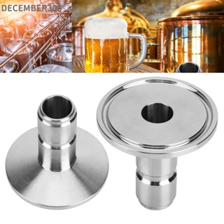 December305 K-Type Beer Brewing Quick Disconnect 304 Stainless Steel Homebrew Adapter Connector