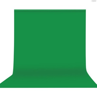 ฉากหลังสตูดิโอถ่ายภาพ พื้นหลังโพลีเอสเตอร์ ผ้าฝ้าย ไร้รอยต่อ ซักล้างได้ ทนทาน ขนาด 1.8x3 ม. 6x9.8 ฟุต สีเขียว สําหรับถ่ายภาพบุคคล