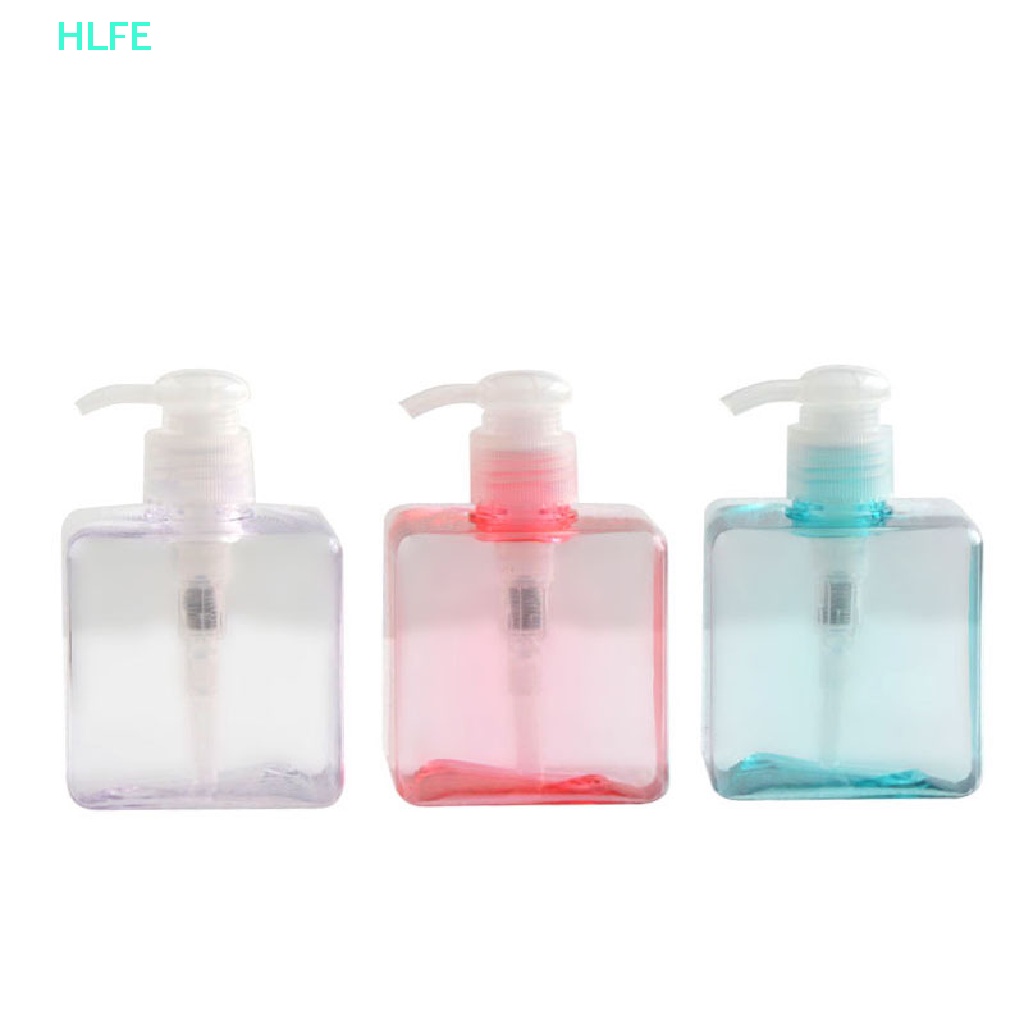 hlขวดปั๊มพลาสติกเปล่าตู้ขวดแชมพูเหลวรีฟิล-250ml-fe