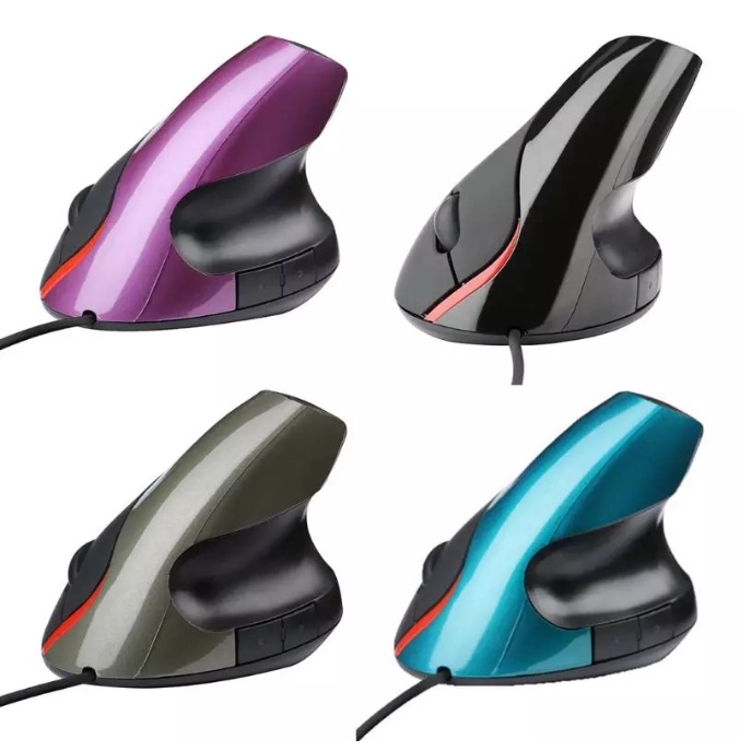 vertical-usb-6-keys-mouse-ergonomic-design-optical-2400dpi-mice-เม้าส์เเนวตั้ง