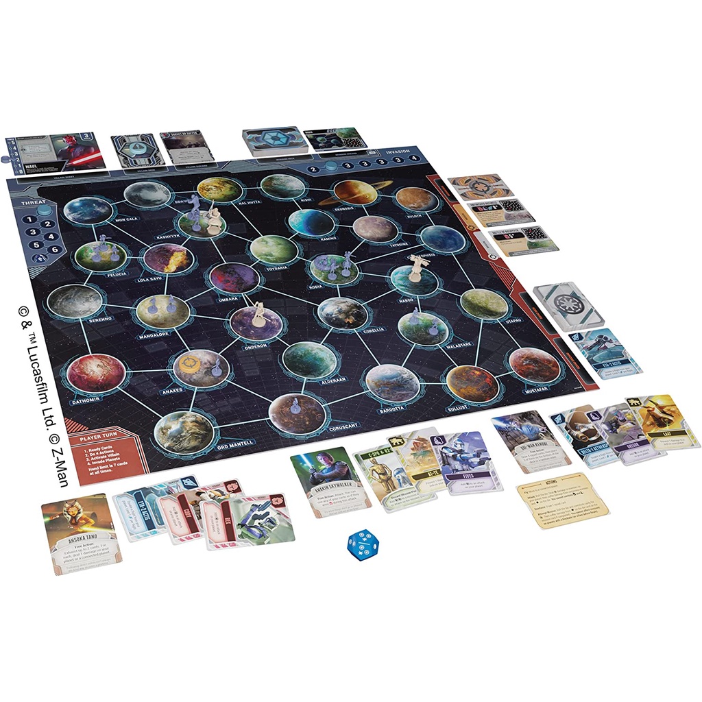 ของแท้-pandemic-star-wars-the-clone-wars-board-game