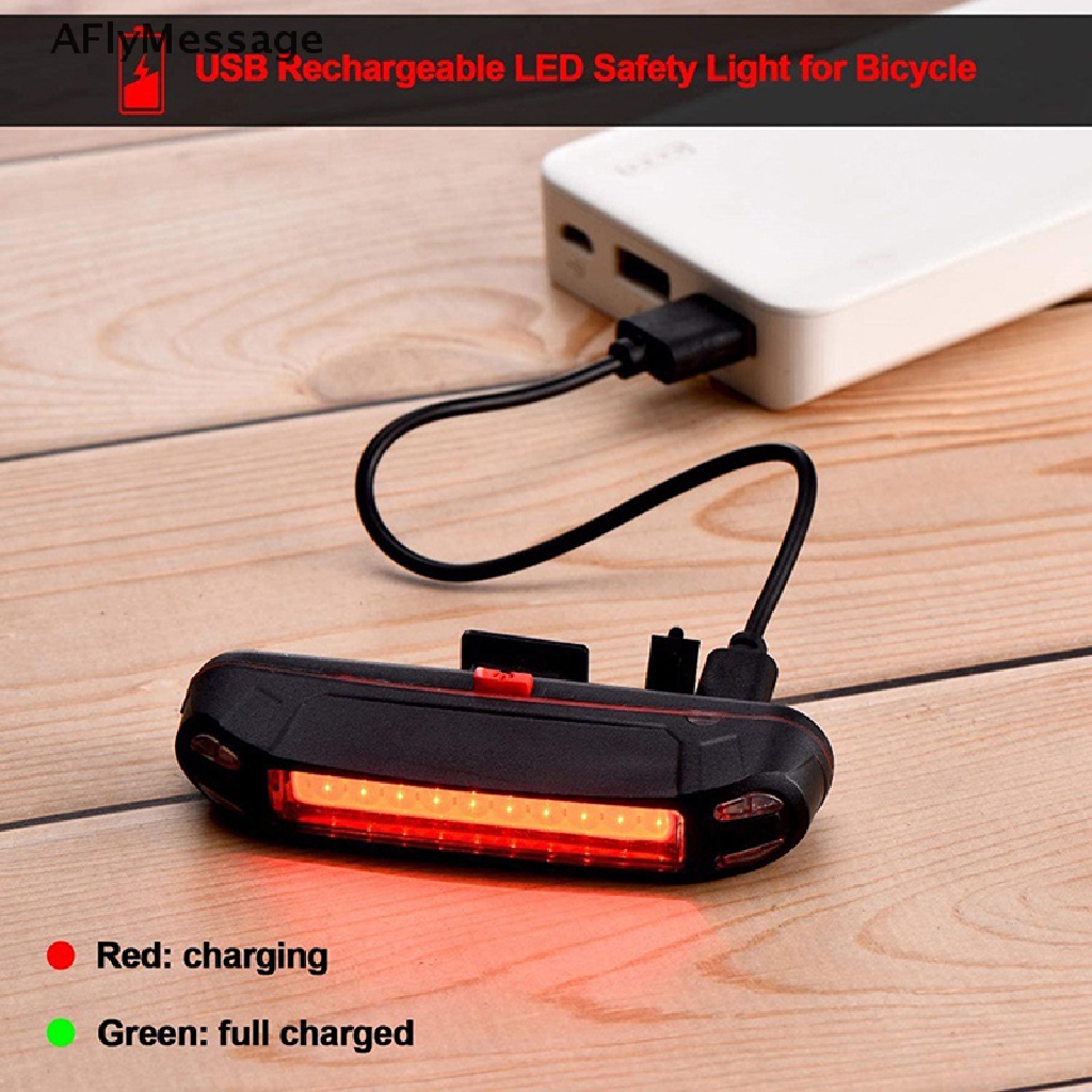 ไฟท้ายจักรยานกันน้ําขี่ไฟท้าย-led-usb-ชาร์จไฟท้ายจักรยานเสือภูเขาไฟท้ายไฟท้ายจักรยาน-th