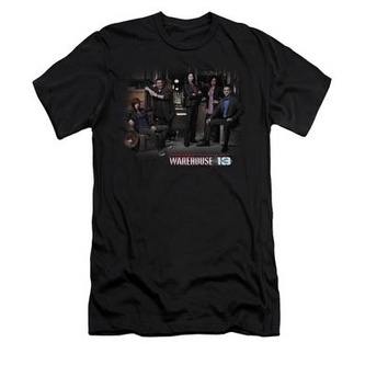 warehouse-13-warehouse-cast-t-shirt-เสื้อแฟชั่นผญ-เสื้อคู่วินเทจ-เสื้อยืดผู้หญิง