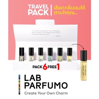 สินค้า น้ำหอม EDP by LAB Parfumo : Travel Pack 4ml 7 ชื้นลดทันที 250.- ขวดแบบสเปรย์ เลือก 7 กลิ่น ที่ชอบ ขนาดพกพา สะดวก ใช้ง่าย