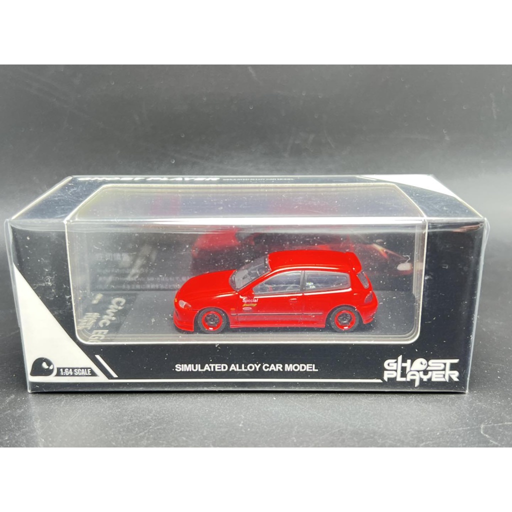 ghost-player-1-64-honda-civic-eg6-diecast-shoji-shingo-pattern-honda-civic-eg6