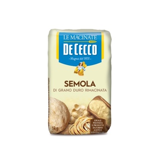 ภาพหน้าปกสินค้าแป้ง เซโมล่า - ดีเชคโก้, 1 กิโลกรัม SEMOLA di Grano Duro Rimacinata - De Cecco, 1 kg ที่เกี่ยวข้อง