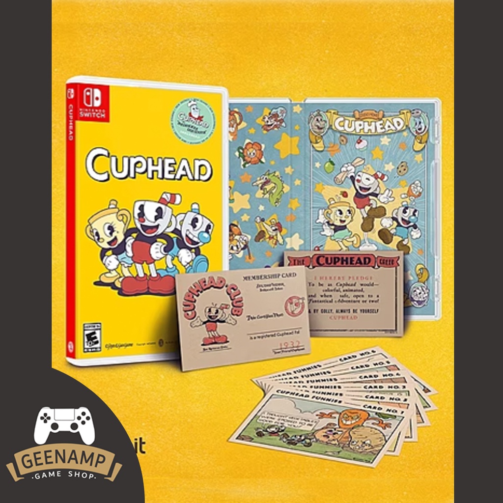 คูปองShopeeลด15%) NSW [มือ1] CUPHEAD PHYSICAL EDITION (US)(EN