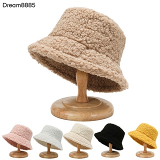 หมวกบักเก็ต ทรงโดม น้ําหนักเบา สีพื้น เข้ากับทุกการแต่งกาย แฟชั่นฤดูใบไม้ร่วง และฤดูหนาว สําหรับกลางแจ้ง