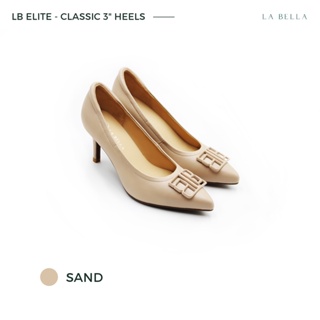 สินค้า LA BELLA รุ่น LB ELITE CLASSIC 3 HEELS  - SAND