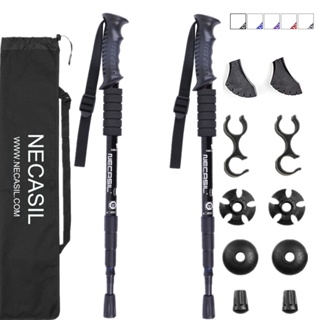 2pcs/lot Walking stick Trekking Poles Lightweight Shock-Absorbent cane defense stick 4 Season/All Hiking accessories ,Ca