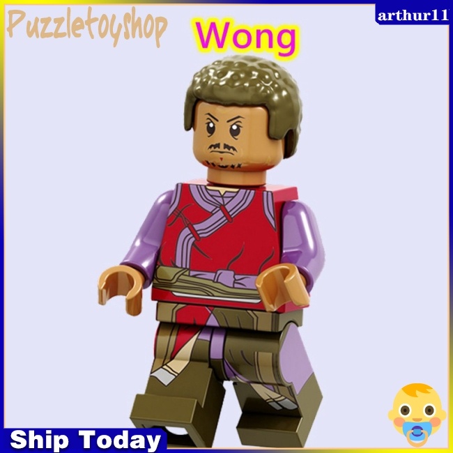 arthur-wong-ancient-one-marvel-เข้ากันได้กับ-lego-minifigures-avengers-building-blocks-ของเล่นสําหรับเด็ก