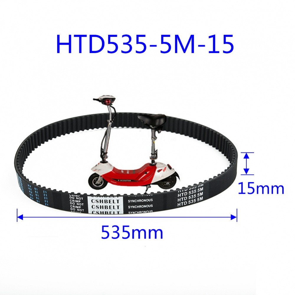 สายพานไทม์มิ่ง-น้ําหนักเบาพิเศษ-สีดํา-535-มม-5m-535-15