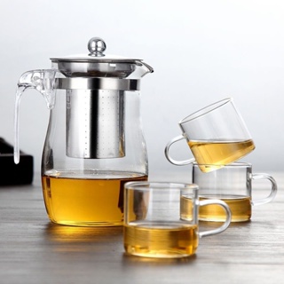 ใหม่!!! ชุดกาน้ำชา ปริมาณความจุ 750 ml. ชุดกรองน้ำชา พร้อมแก้ว 4 ใบ (ZT-186) พร้อมส่ง นะคะ