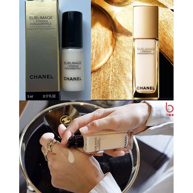 ของแท้-พร้อมส่ง-ตัวแพง-ราคาเต็ม-18-900-หายาก-chanel-sublimage-l-essence-fondamentale-หัวปั๊ม-5-ml-ราคาเต็ม-18-900