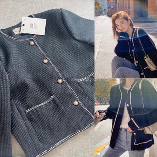 Seoul tweed jacket🌟(550฿ฟรีส่ง) พร้อมส่ง!! เสื้อคลุมผ้าทวีต ทรงที่ทุกคนตามหา ทั้งเนื้อผ้าและทรงขอบอกว่าดีสุดๆค่ะ valen