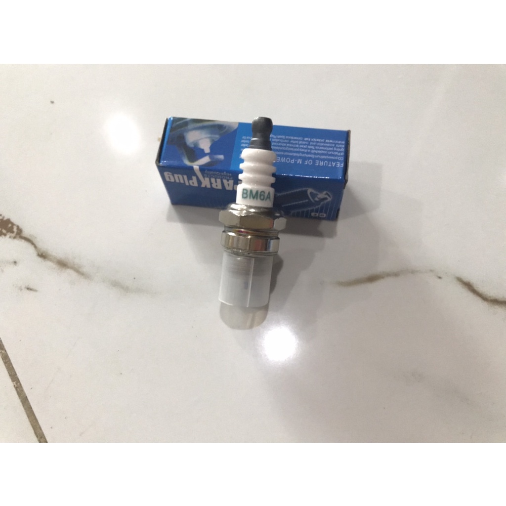 หัวเทียนsparkplug-รุ่นbm6aหัวเทียนเครื่องตัดหญ้า-2จังหวะ-ใช้กับเครื่อง2จังหวะทุกรุ่น