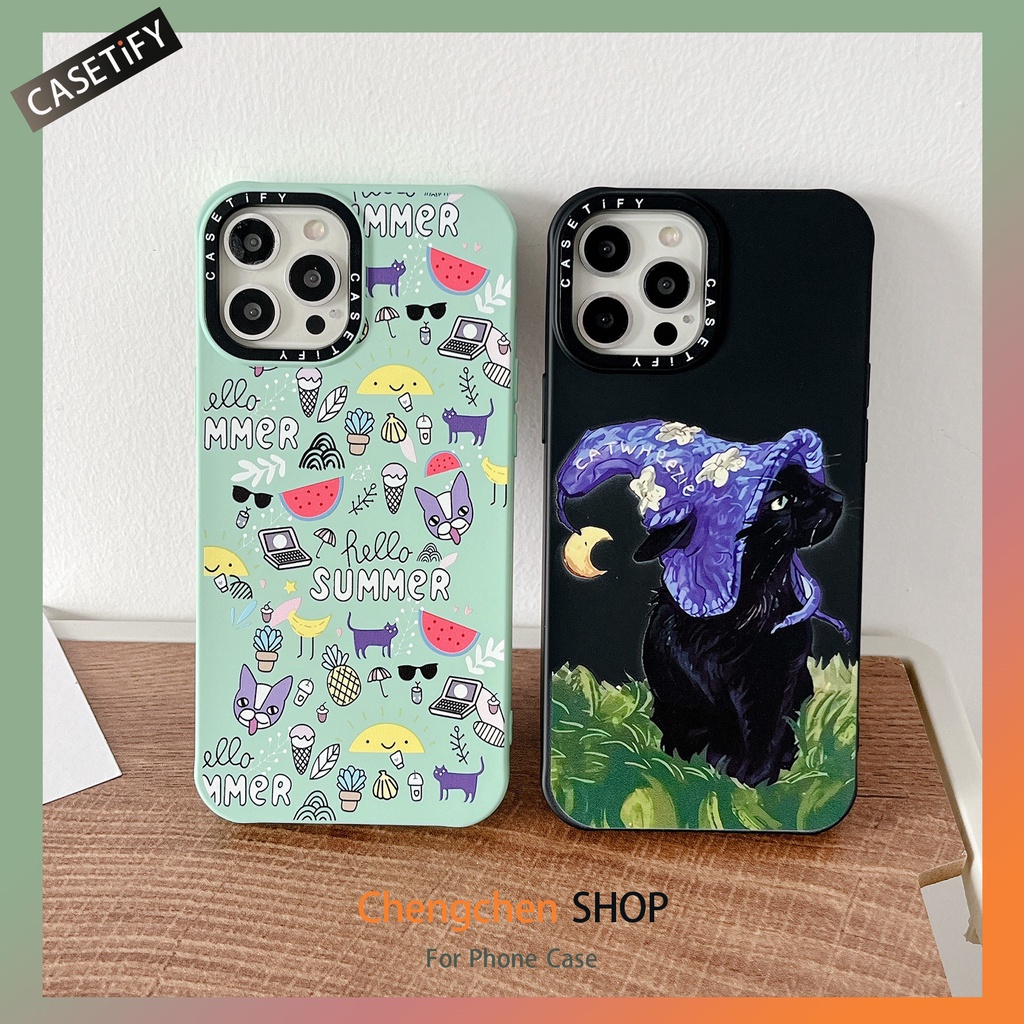 casetify-เคสโทรศัพท์มือถือ-ลายการ์ตูนแมว-แต่งขนเฟอร์ในตัว-สําหรับ-iphone-14promax-12pro-xs-11-12promax-13promax-11-12-13