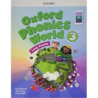 DKTODAY หนังสือแบบเรียน OXFORD PHONICS WORLD 3:SB WITH APP PACK