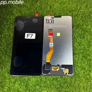 ภาพขนาดย่อของภาพหน้าปกสินค้าจอ LCD oppo F7สีดำ แท้โรงงาน/แถมฟิล์ม จากร้าน prontip9290 บน Shopee