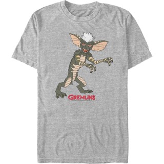Stripe Gremlins T-Shirt เสื้อขาว Tee เสื้อขาว เสื้อผ้าแฟชั่น เสื้อยืด
