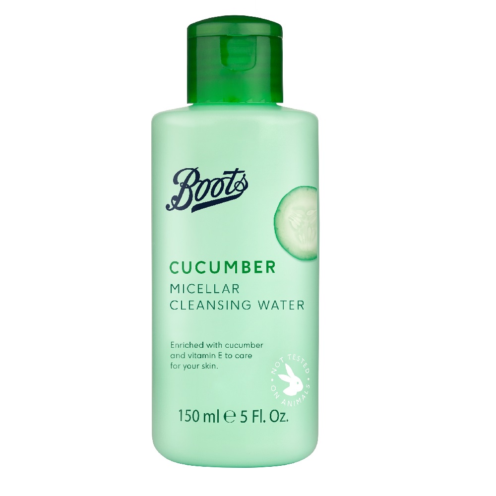 Boots Cucumber Micellar Cleansing Water 150ML บู๊ทส์ คิวคัมเบอร์ ไมเซล