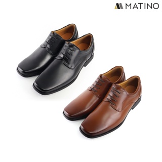 สินค้า MATINO SHOES รองเท้าคัทชูหนังชาย รุ่น MC/B 5538 - BLACK/TAN