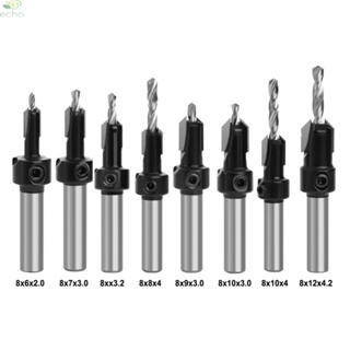 【ECHO】Drill Bit Countersink Router Bit Fast Drilling High Precision Milling Cutter【Echo-baby】