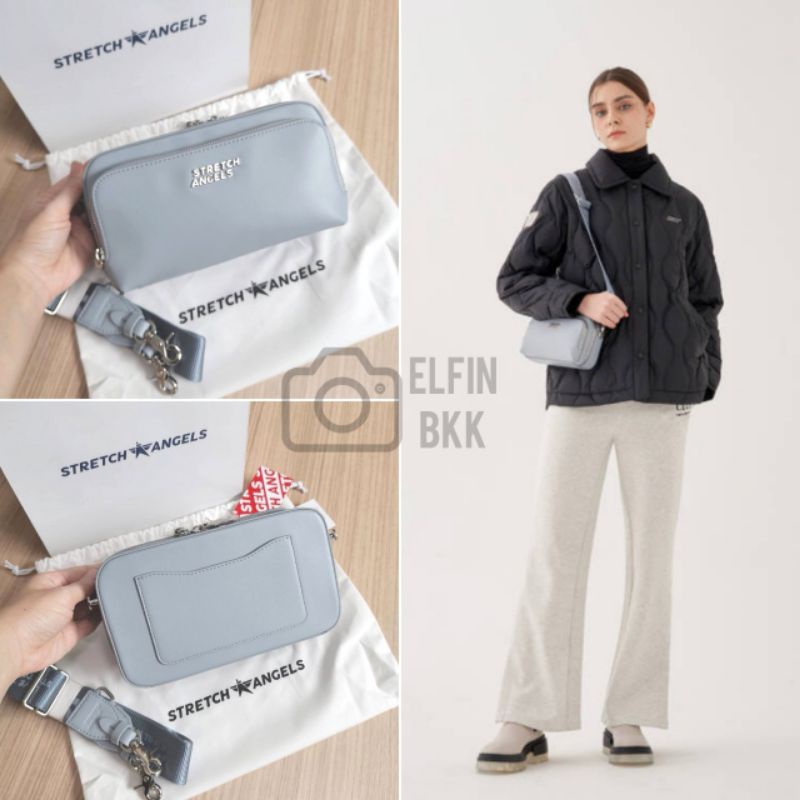 แท้-stretch-angels-new-basic-panini-bag-กระเป๋าสะพายข้าง-สีขาว-สีดำ-สีเหลือง-สีมิ้นท์-สีฟ้าอมเทา