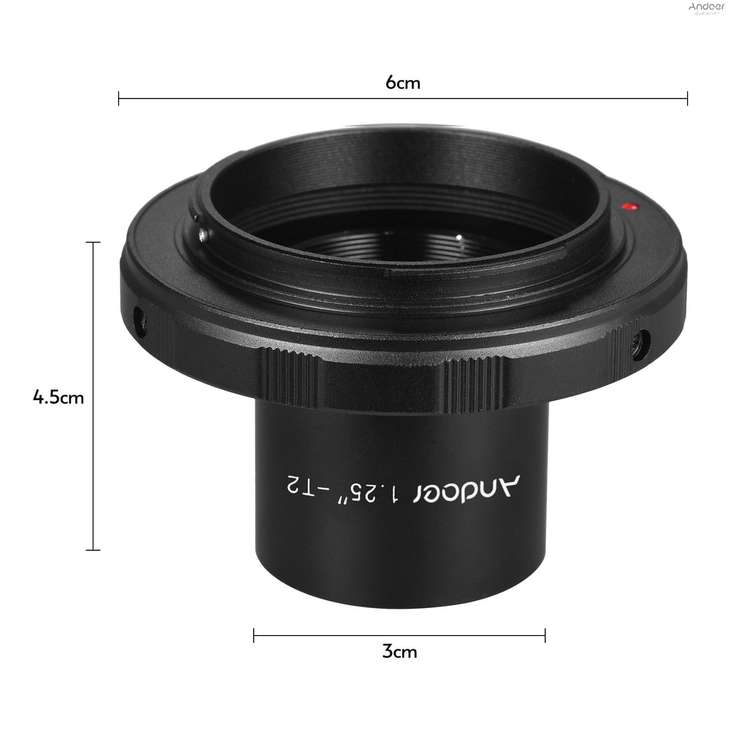 andoer-camera-telescope-adapter-ring-photography-accessory-replacement-for-camera-1-25-inch-eyepiece-t2-telescope-for-scenery-photography-astrophotography